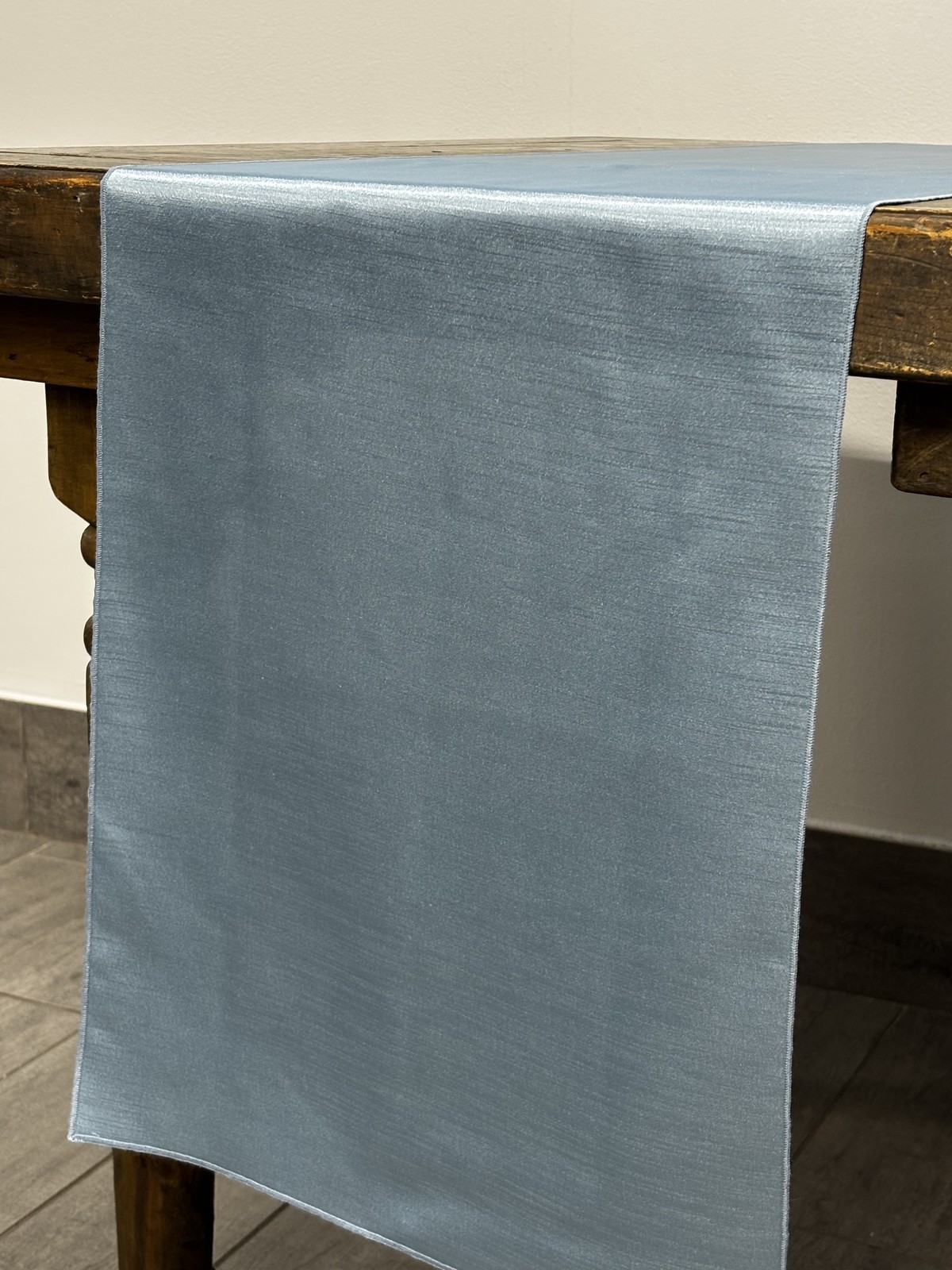 Shantung Slate table runner